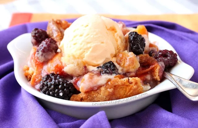 Master the Art of Baking Blackberry Peach Cobbler