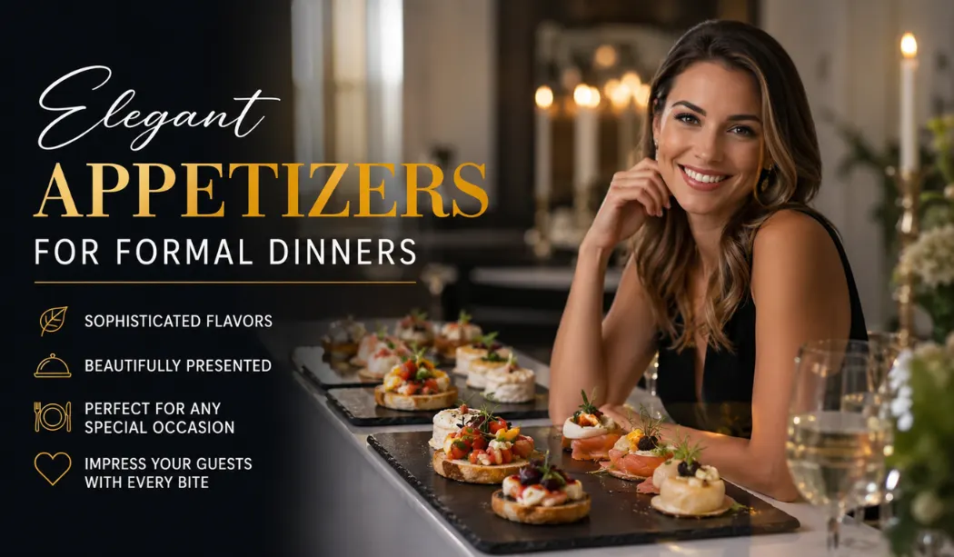10 Best Elegant Appetizers For Formal Dinners to Impress Guests
