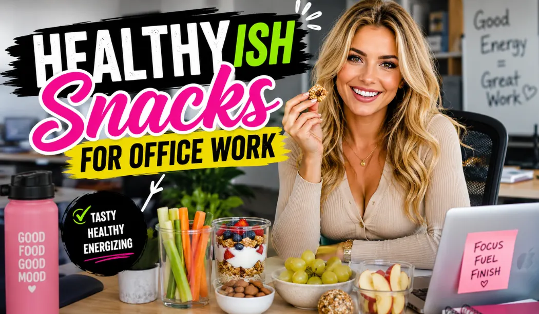 10 Best Healthyish Snacks For Office Work to Boost Focus